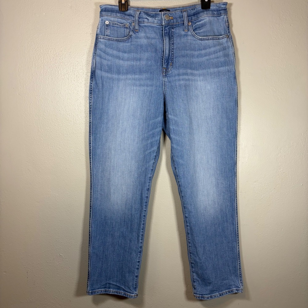 J.Crew High-Rise Classic Vintage Straight Leg Jeans Blue Size 30‎